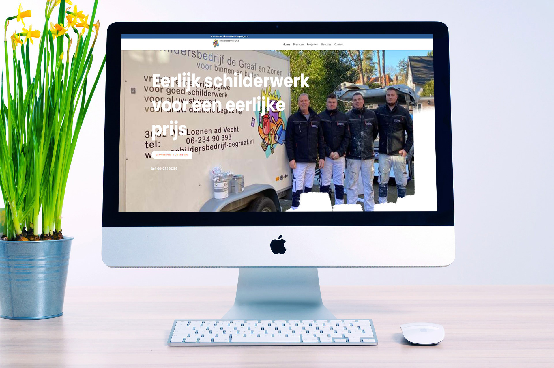 Websiteforyou - Schildersbedrijf de graaf